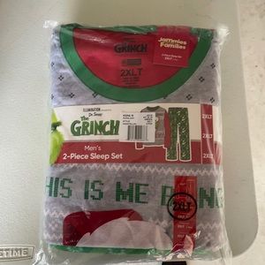 Christmas Grinch Pajamas - Men’s XXL